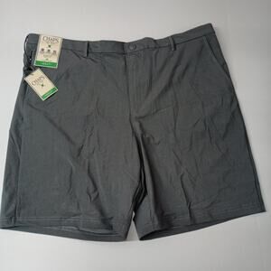 Chaps Golf Shorts Men's 42 Gray Slim Fit 9" Inseam Stretch Comfort Waistband